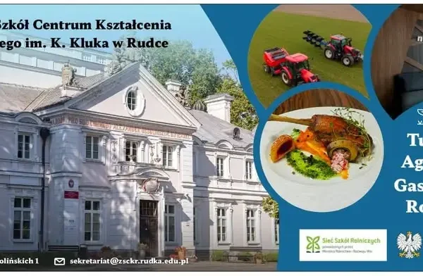 Nowoczesny Fendt 614 Profi+ w szkole rolniczej w Rudce