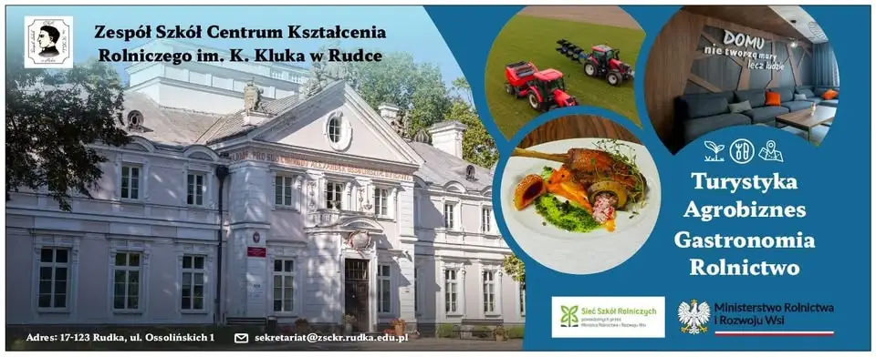 Nowoczesny Fendt 614 Profi+ w szkole rolniczej w Rudce