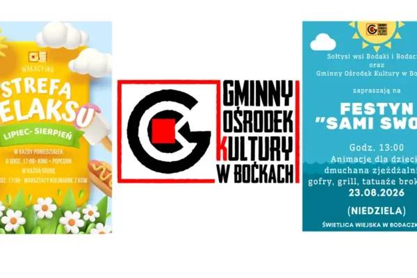 Dmuchana zjeżdżalnia, gofry i tatuaże brokatowe – festyn w Bodaczkach już w niedzielę