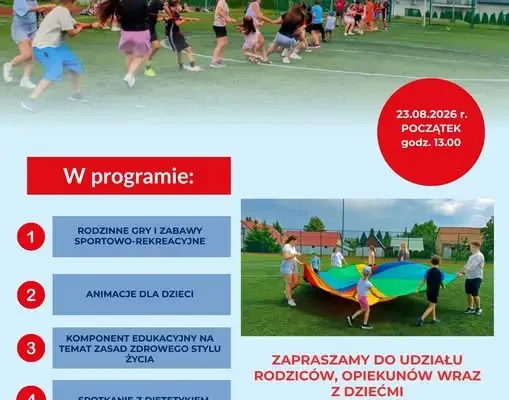 Turniej Rodzinny „Aktywna Rodzina” już w niedzielę w Orli