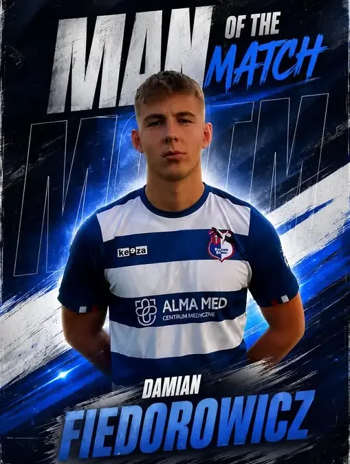 Damian Fiedorowicz pierwszym Zawodnikiem Meczu w nowym sezonie