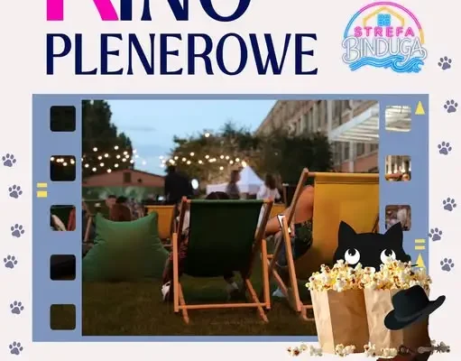 Kino plenerowe w Brańsku – finał projektu „Strefa Binduga” już 5 września