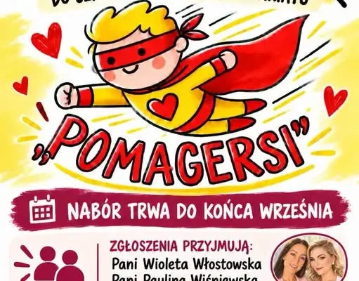 Brańsk: Szkolne Koło Wolontariatu „Pomagersi” ogłasza nabór nowych członków
