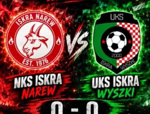 Iskra Narew bez goli, ale z historią – derby z Iskrą Wyszki na remis