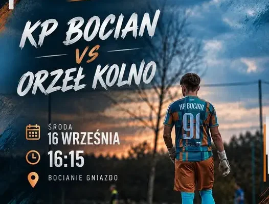 Pucharowa środa w Bocianim Gnieździe – KP Bocian zmierzy się z Orłem Kolno