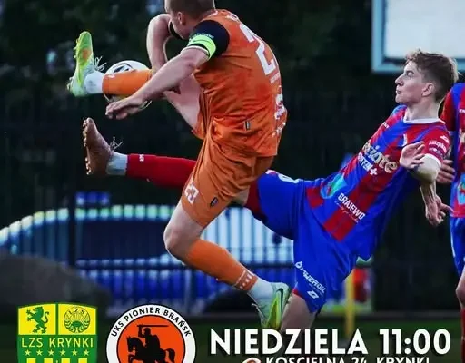 Pionier Brańsk przed 7. kolejką IV ligi – piąty wyjazd z rzędu