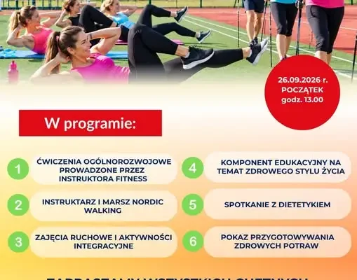 Orla zaprasza na sobotnią dawkę zdrowego stylu życia