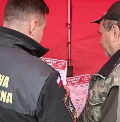 Powiat bielski: strażacy uczyli mieszkańców, jak reagować w sytuacjach zagrożenia
