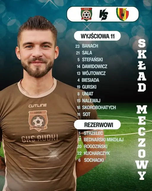 GKS Rudki zagra z Koroną III Kielce w 9. kolejce Keeza 4. Ligi