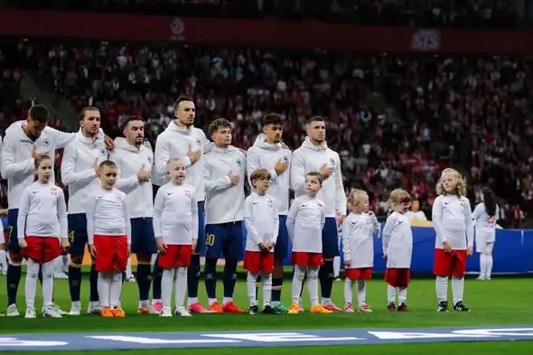 Kacper Szekowski spełnił marzenie – wyszedł na murawę PGE Narodowego przed meczem Polski