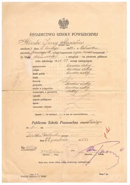98-letni Jerzy Kiczko wspomina szkołę w Bielsku Podlaskim: „Śmierć komunizmowi!” na tablicy
