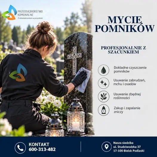 Mycie i porządkowanie pomników przed 1 listopada – oferta z cennikiem