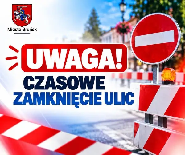 Zamknięcie ulic w centrum 8 października. Odsłonięcie pomnika z salwą honorową