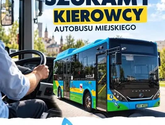 Bielsk Podlaski szuka kierowców autobusów miejskich. Oferta pracy z wynagrodzeniem do 36,60 zł/h